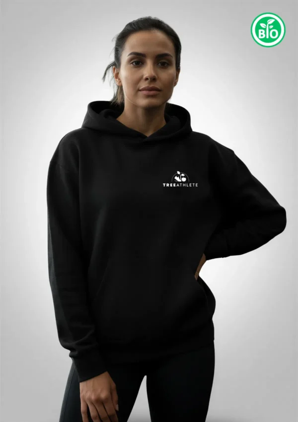 Tree-Athlete Cotton Damen Hoodie schwarz – 94,90 €