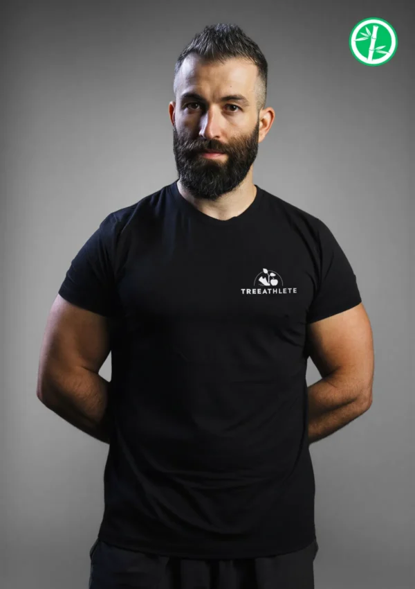 Tree-Athlete Bambus Herren Shirt schwarz - 64,90 €