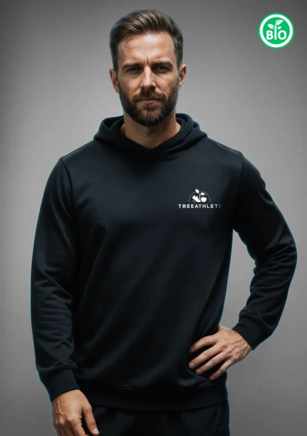 Tree-Athlete Cotton Herren Hoodie schwarz – 94,90 €